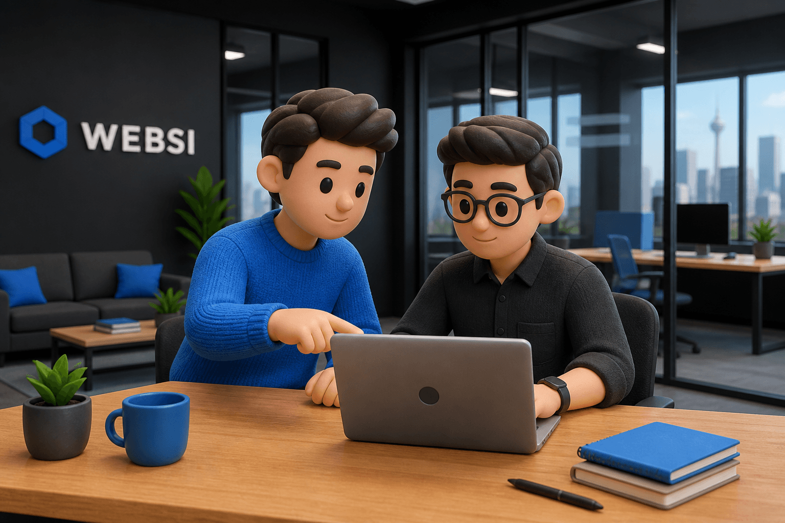 Clay-style pair programming at a desk